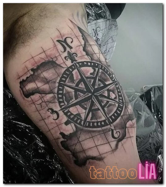 Detailed Wheel of Time Tattoo