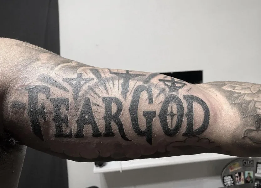 fear god tattoo designs