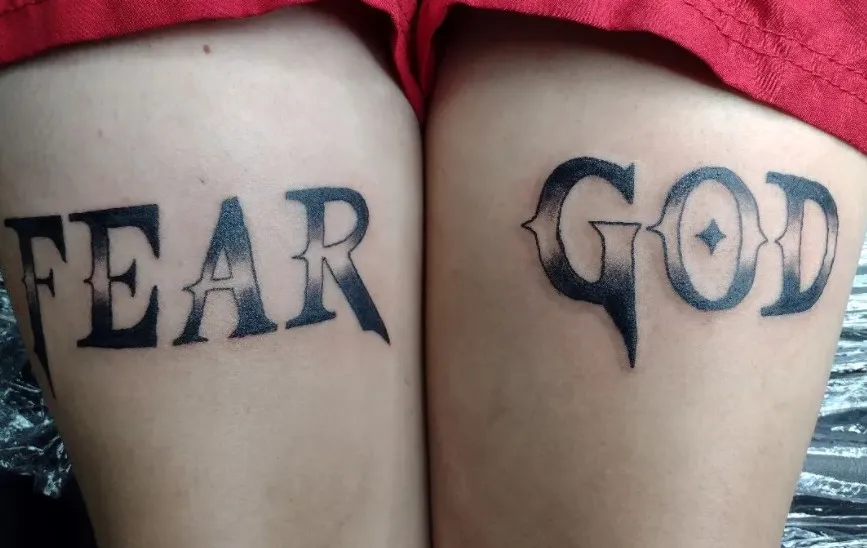fear god tattoos