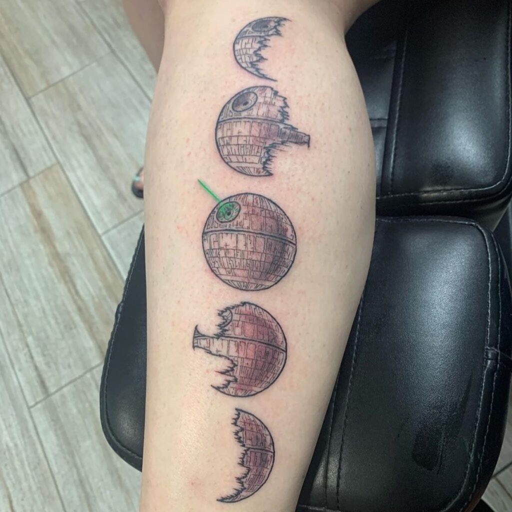 Death star phases