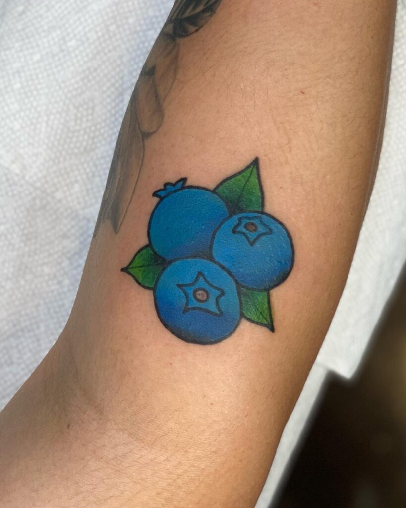 blueberry tattoo 2