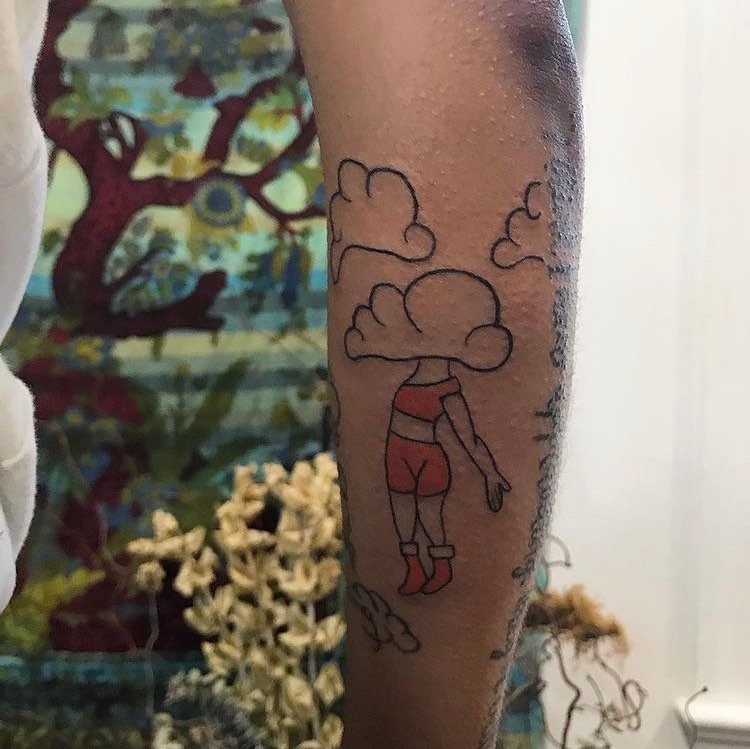 Cloud Tattoo Idea