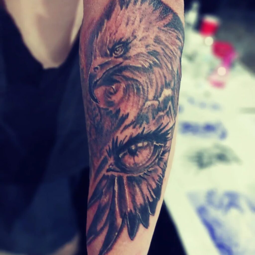 eagle tattoo 1