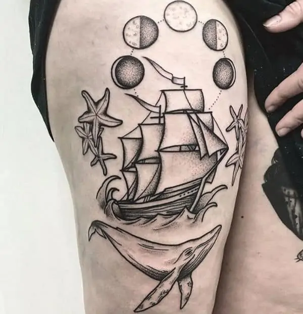 ship tattoo ideas