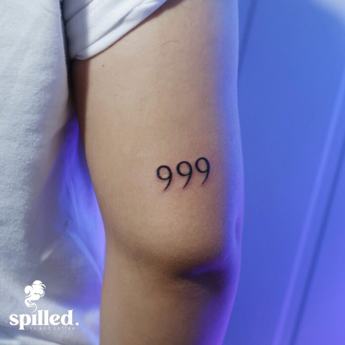 999 tattoo