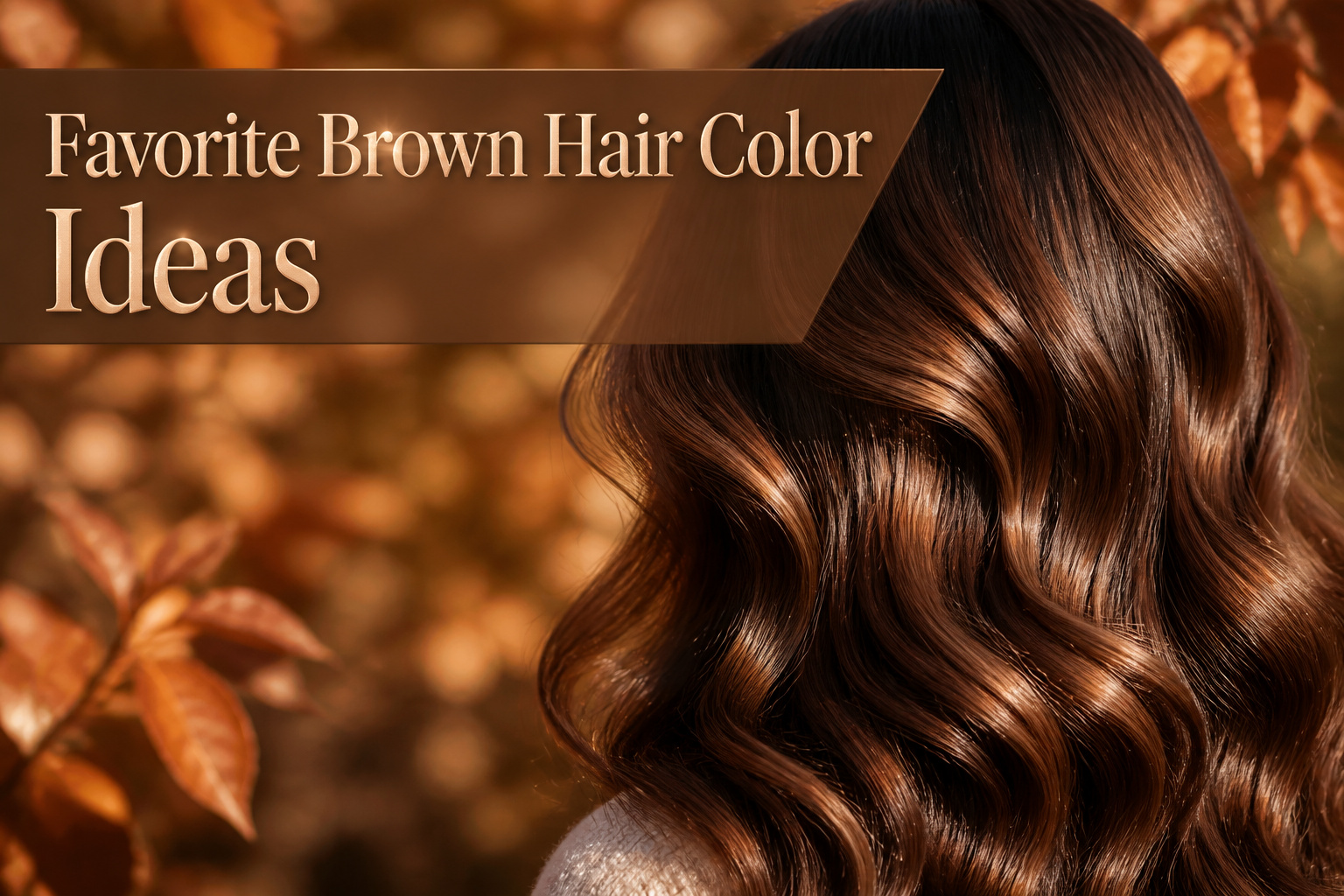 A collage showcasing various brown hair color ideas for 2026.